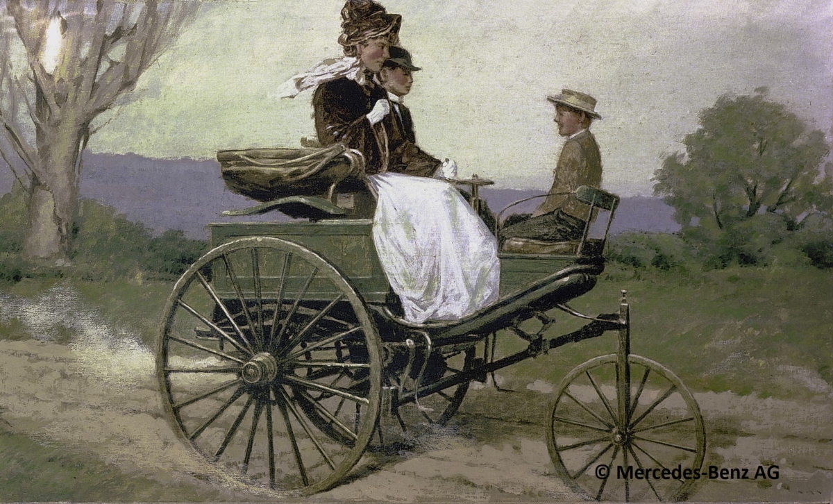BERTHA BENZ Namensgeberin und Inspiration von Bertha’s Restaurant